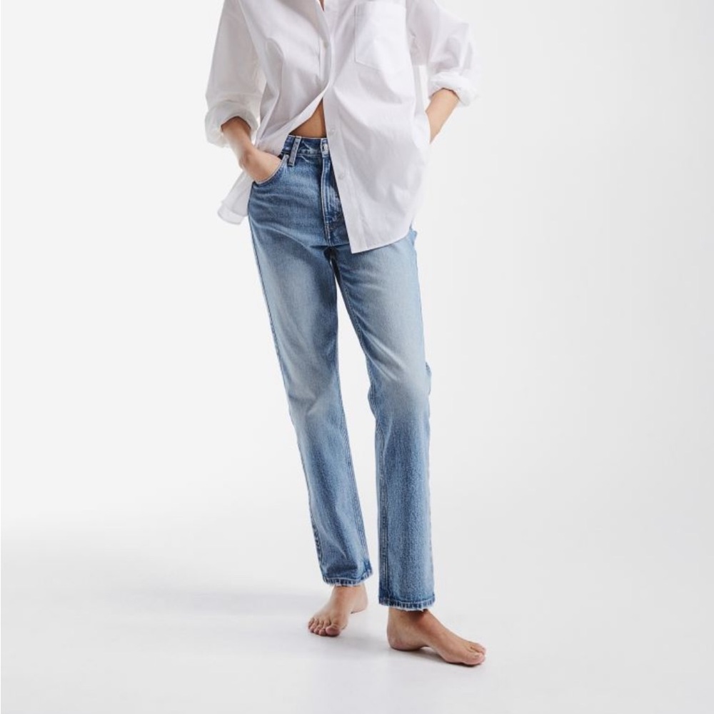 H&M Vintage Straight High Jeans